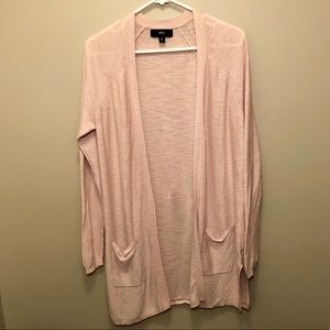 Mossimo Blush Pink Long Cardigan